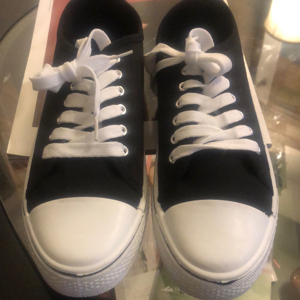 Converse style sneakers